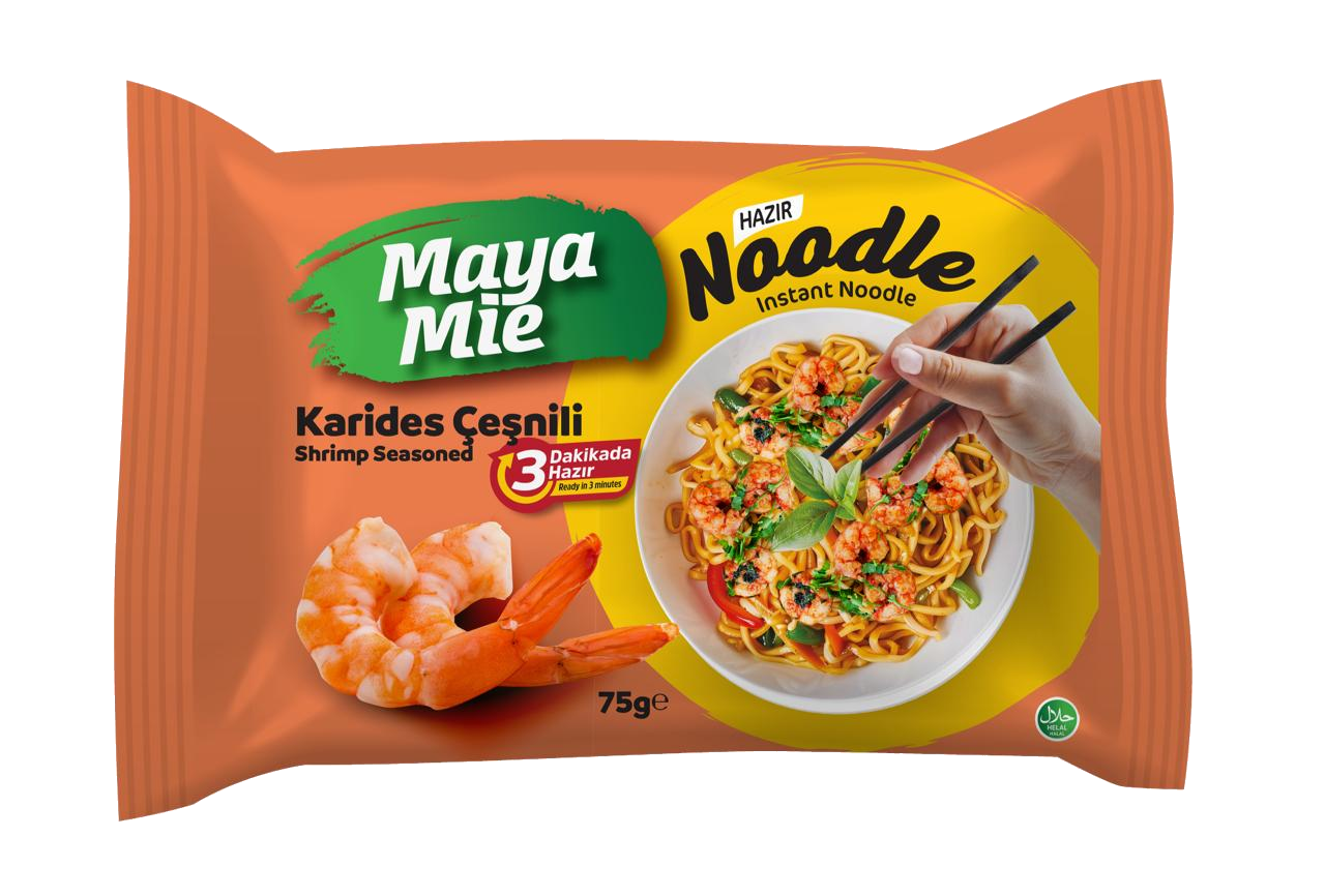 Karides Cesnili Noodle